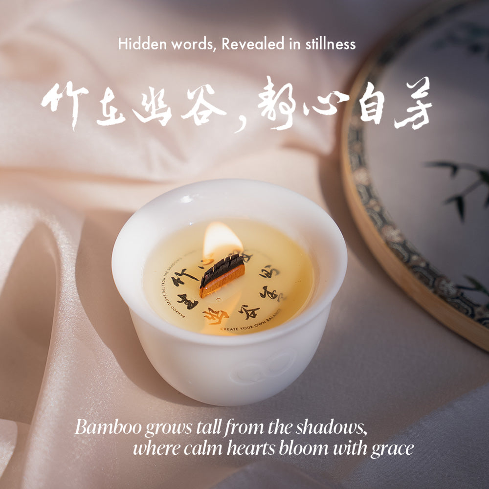 Bamboo Zen Candle