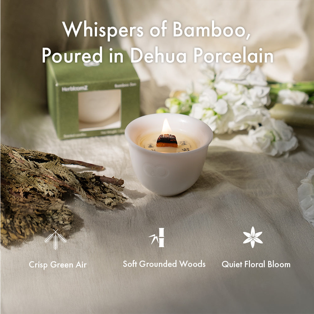 Bamboo Zen Candle