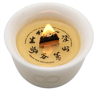 Bamboo Zen Candle